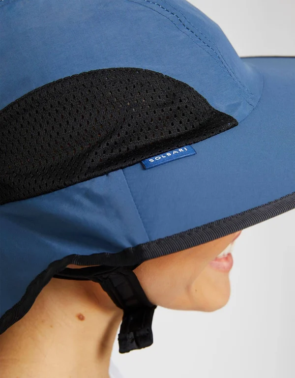 Water Sports Sun Hat UPF50+ for Women Black