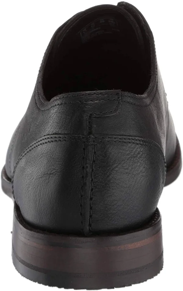 Clarks Men's Flow Plain - Black Leather Size: 10.5 M
