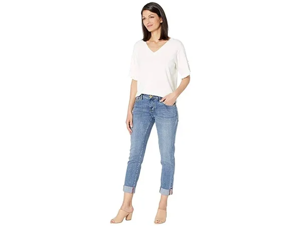 Jag-Carter Mid Rise Girlfriend Jeans 14