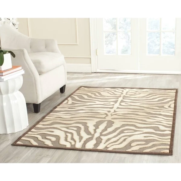 Safavieh Paradise Rug PAR83 Brown - Creme, 2& 7x22 x 4&