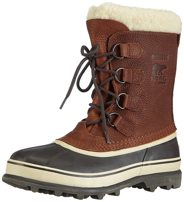 Sorel Men's Caribou Wool Boots - Tobacco