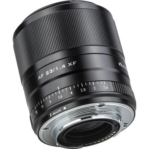 Viltrox AF 23mm f/1.4 XF Lens V2 for Fujifilm X-Mount APS C es, Prime, Wide, Focus Autofocus, f/2.8 or Faster, f/1.4, 52mm, 34mm