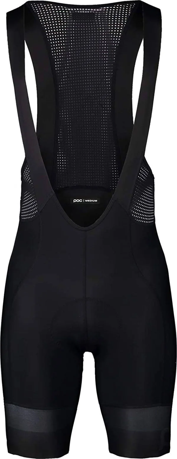 POC Essential Road VPDS Bib Shorts - Uranium Black/Uranium Black - Large