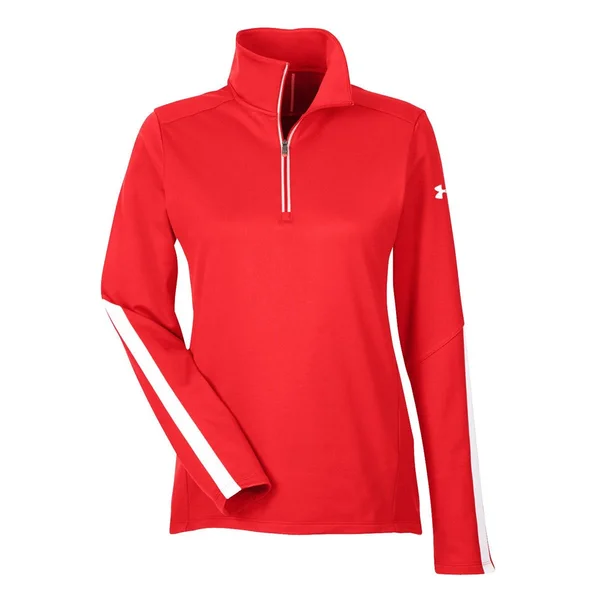 Under Armour Women's Qualifier 1/4 Zip Tee Graphite, M