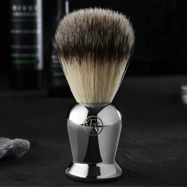 Men's Shaving Brush, Steel, Other Metal, Frank Shaving