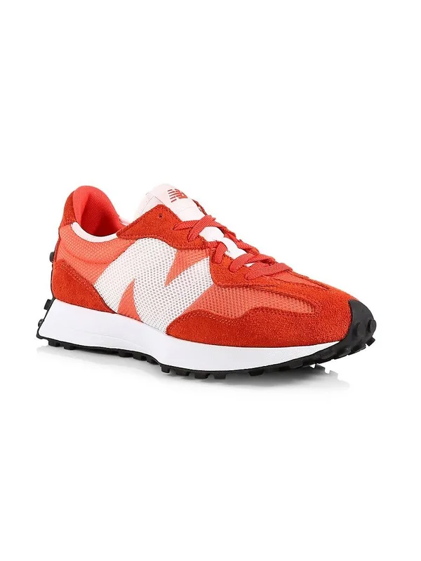 New Balance Men's Unisex 327 Running Sneakers - Red - Size 5.5