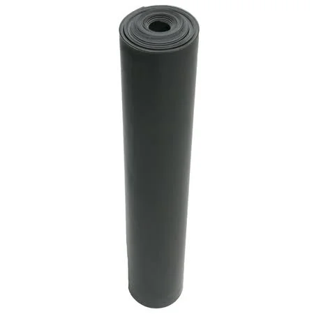 Rubber-Cal SBR - Gray 65A Rubber Sheet, 3/16THK x 4x22W x 4x22L 20-156