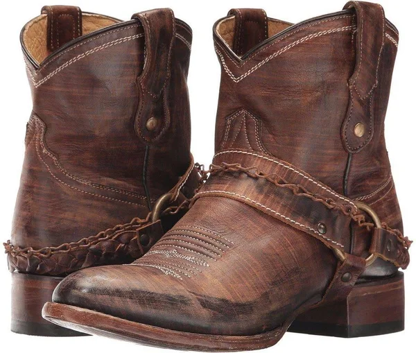 Roper Selah (Brown Leather) Cowboy Boots