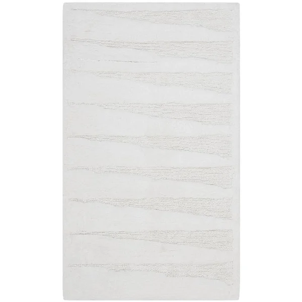 Safavieh Pmb629b Plush Master Bath Rug - Set of 2, White