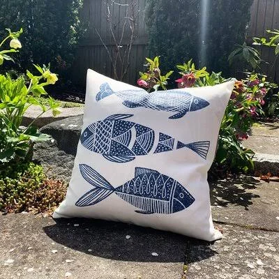 Willaims Outdoor Square Pillow Cover and Insert Rosecliff Heights Size: 20x22 x 20x22