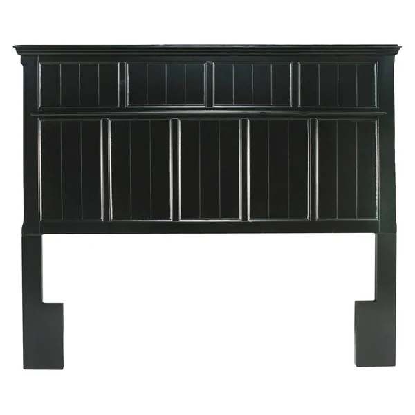 Furniture of America Dakota Adjustable Wood Headboard - Black (Twin)