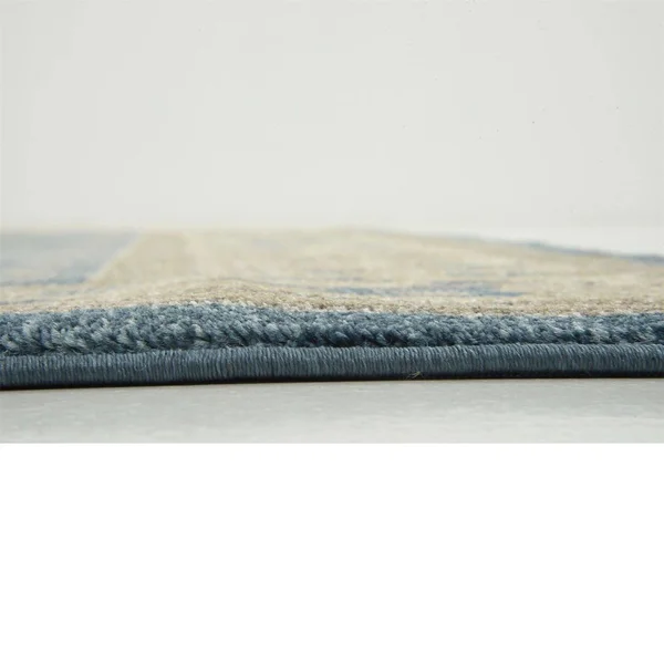 Unique Loom Itzling Salzburg Area Rug - 7& x 10& Light Blue