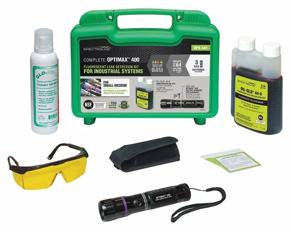 Spectroline Opk-441 Oil Leak Detection Kit Item, 3 AAA bat.