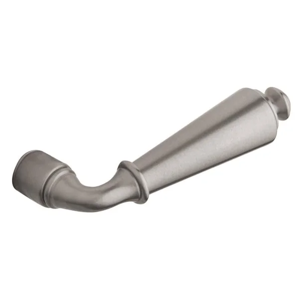 Baldwin 5125056RMR Single Right Hand Estate Lever Minus Rosettes in Lifetime Satin Nickel