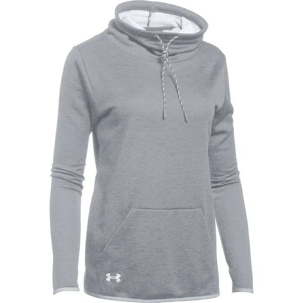 Under Armour Armour Fleece Funnel Neck - Steel Full Heather MD