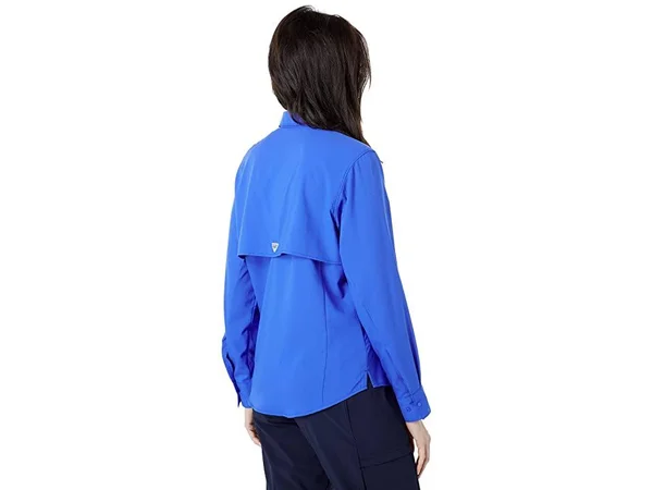 Columbia Women's PFG Tamiami II Long Sleeve Shirt - XS, Purple