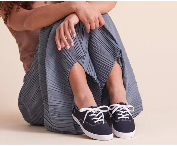 Keds Champion Feat. Organic Cotton Deep Navy, Size 11M Women's Shoes