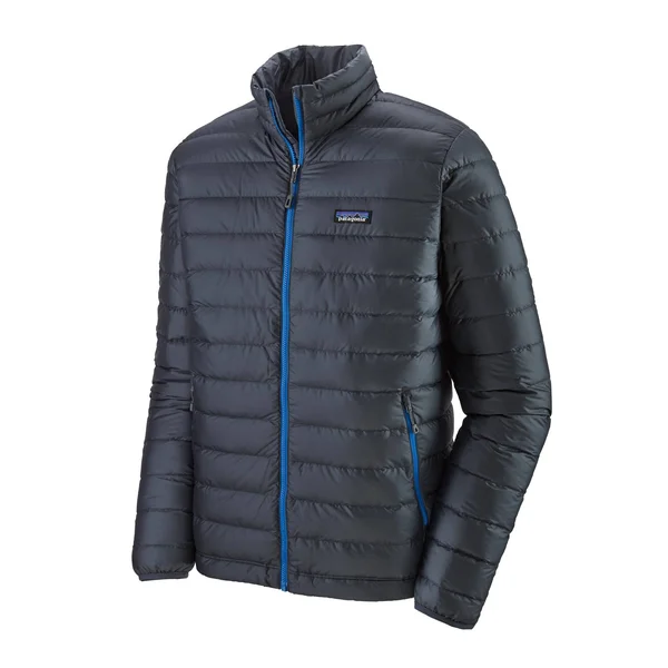 Patagonia Down Sweater Jacket - Men's Smolder Blue/Andes Blue - Xs