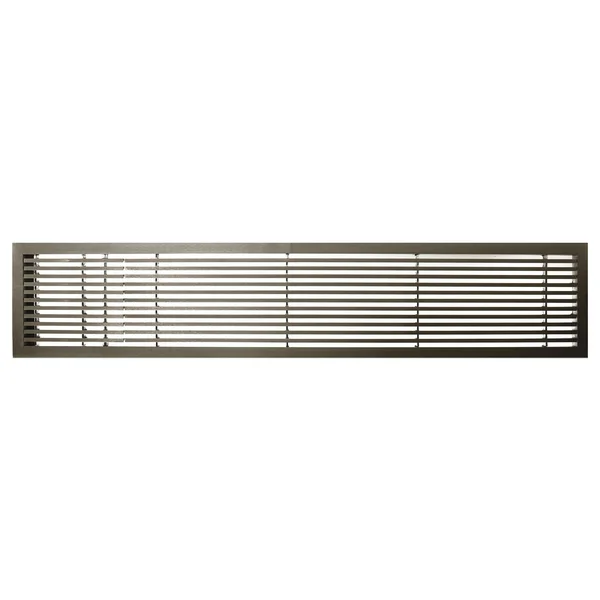 Architectural Grille 200043636 AG20 Series 4x22 x 36x22 Solid Aluminum Fixed Bar Supply/Return Air Vent GRILLE - Antique Bronze F