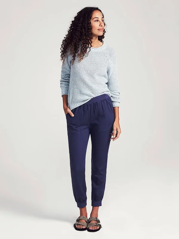 Faherty Women's Arlie Day Pant - Large - Navy