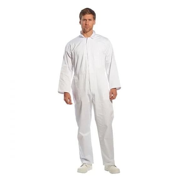Portwest Food Coverall 2201 White L Colour: White, Size: L