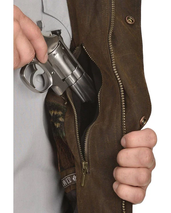 Outback Trading Men's Magnum Oilskin Vest