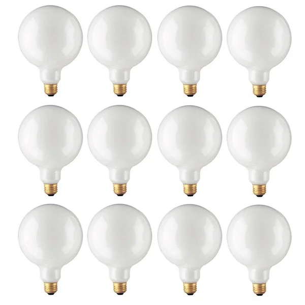 Bulbrite Industries E26 Dimmable Incandescent Globe Light Bulb Wattage: 60W