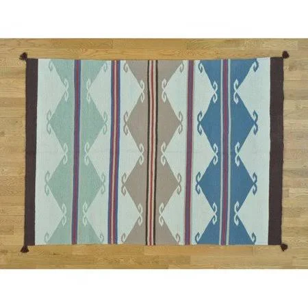 One-of-a-Kind Bellard Handwoven Wool Area Rug Isabelline