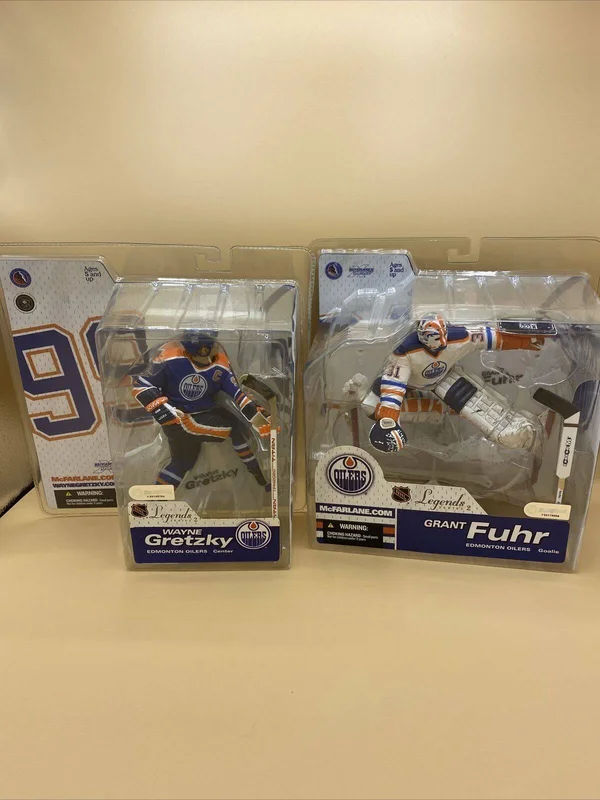 McFarlane NHL Legends 2 Edmonton Oilers Grant Fuhr Figure