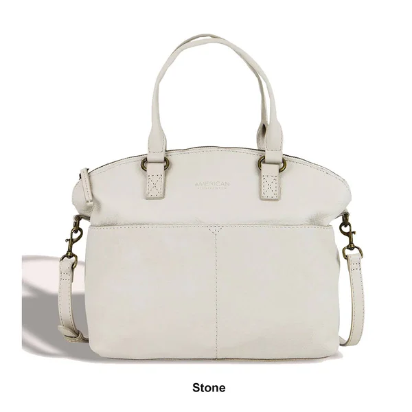 American Leather Co. Carrie Dome Satchel Sand, Boscov&s