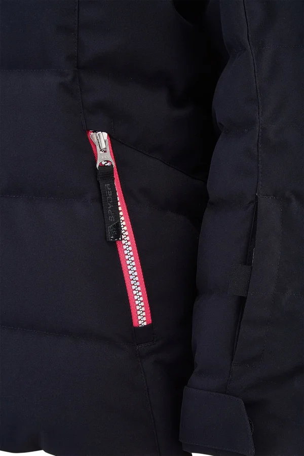 Spyder Girls Atlas Synthetic Down Jacket Black - 14