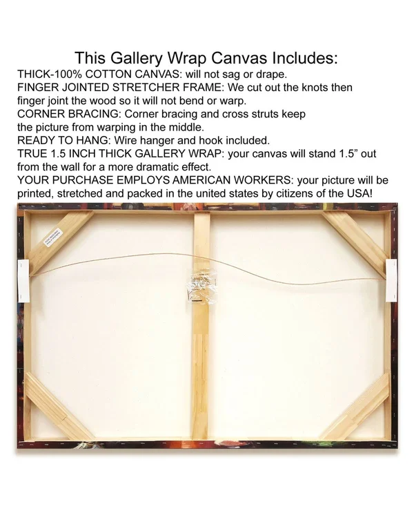 23x22 x 23x22 Cinema 9 Patch by Eric Yang Fine Art Giclee Print