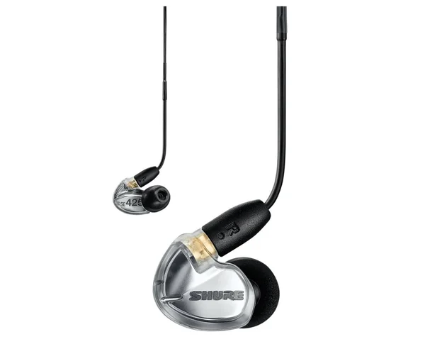 Shure SE425 Sound Isolating Earphones Silver