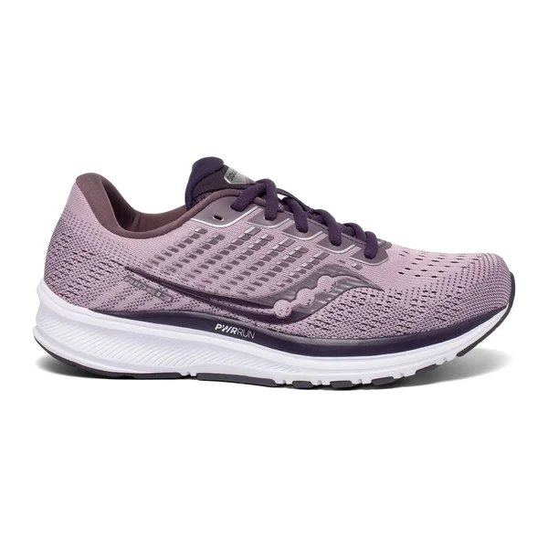 Saucony Women's Ride (Wide) 13 Blush-Dusk, 10