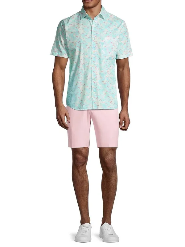 Peter Millar Men's Salem Performance Shorts - Blue Sea - Size 33