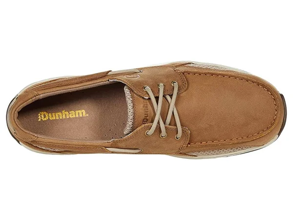Dunham Men's Captain Boat Shoe Tan, 11.5, 2E