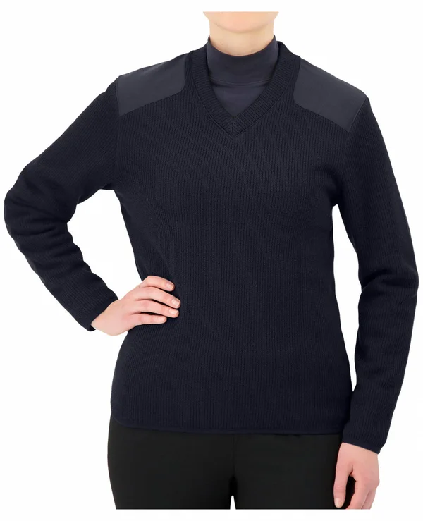 Cobmex 2030 V-Neck Fleece Lined Pullover - Dark Navy, 3XL