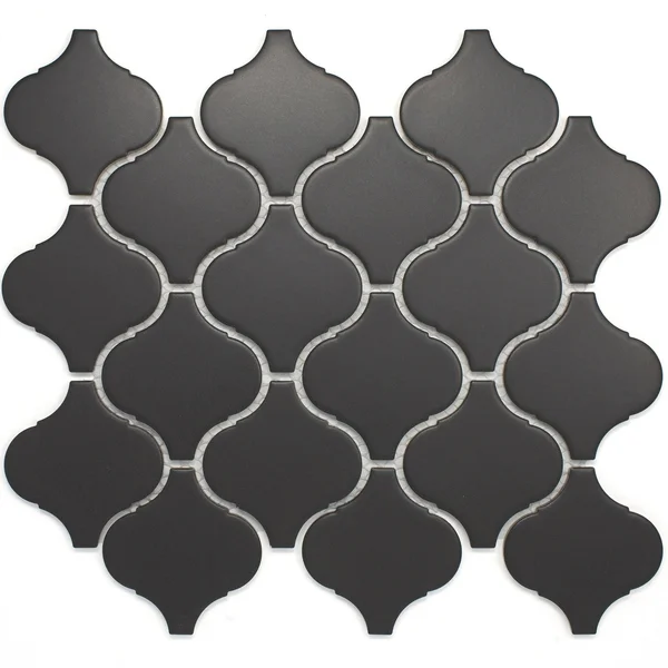 Lantern 3x22 x 3x22 Porcelain Grid Mosaic Wall & Floor Tile Supreme Tile Color: Dark Grey