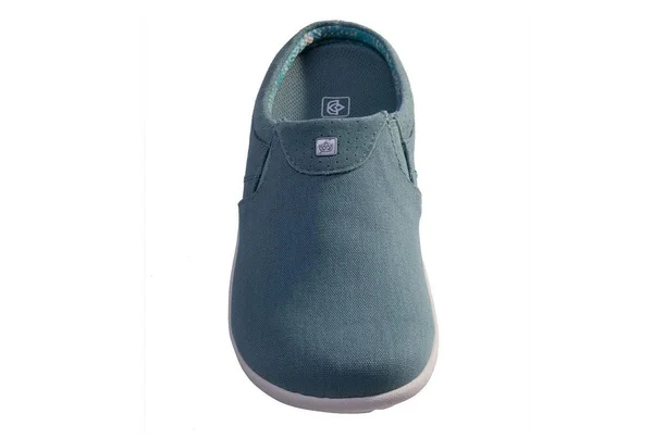 Spenco Siesta Nuevo Perforated Women's Orthotic Slide Shoe Mineral Blue - 8 Medium