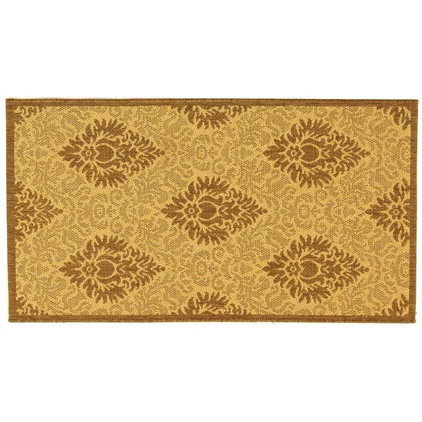 Safavieh Courtyard Area Rug CY2714 Natural, Brown, 8& x 11&