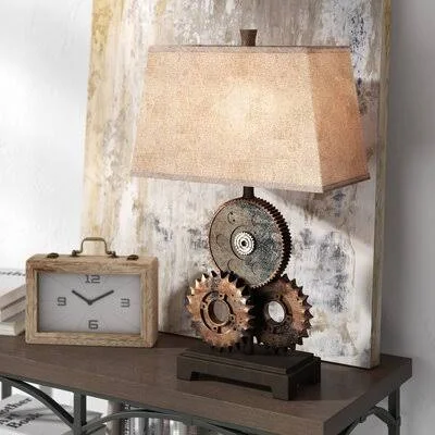 Elia Gears 29x22 Table Lamp Williston Forge