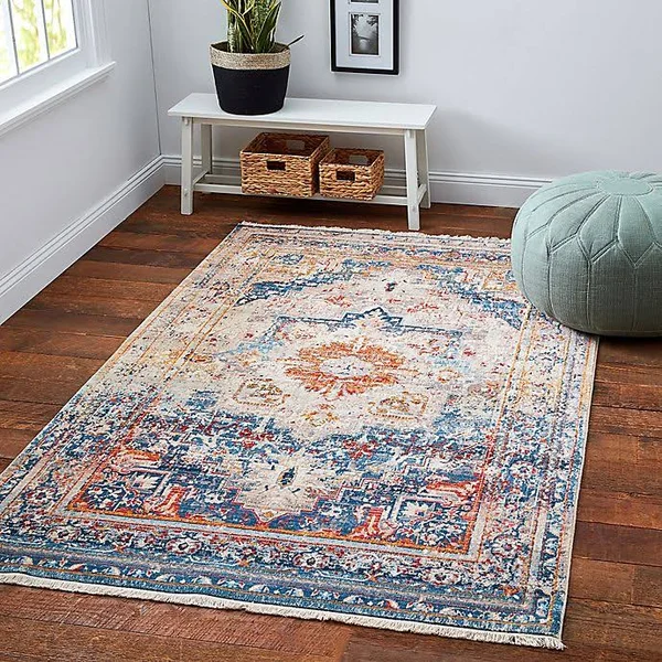 Safavieh Vintage Persian 5& x 7& 6x22 Area Rug Blue