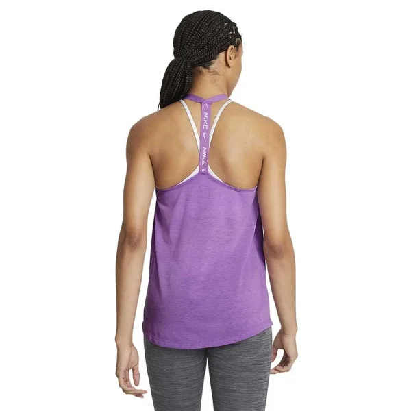 Nike Women's Dri-Fit Elastika Training Tank Top, XS, Purple