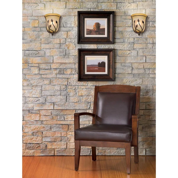 Leaf and Vine Pocket ADA Compliant Pocket Wall Sconce