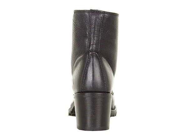 $378 Frye Womens Sabrina 6g Lace Up Bootie Shoes - Black, Us 11