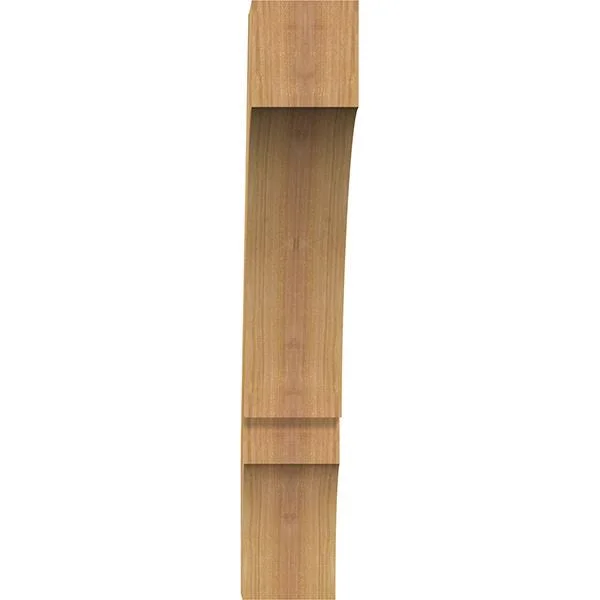 4x22W x 18x22D x 24x22H Balboa Rough Sawn Brace, Western Red Cedar