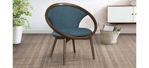 Homelegance Lowery Blue Accent Chair-1033F3S