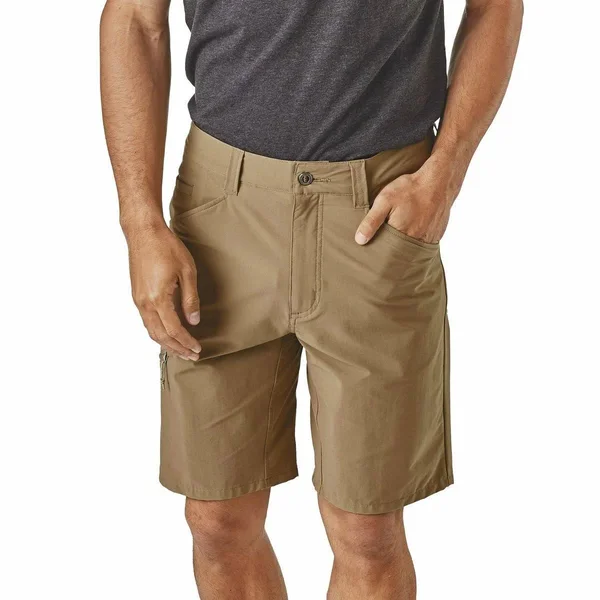 Patagonia Men's Quandary Shorts - 8x22 Ash Tan, 34
