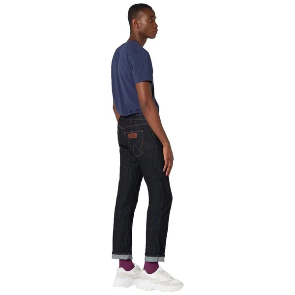Wrangler Greensboro Mens Jeans - Dark Rinse