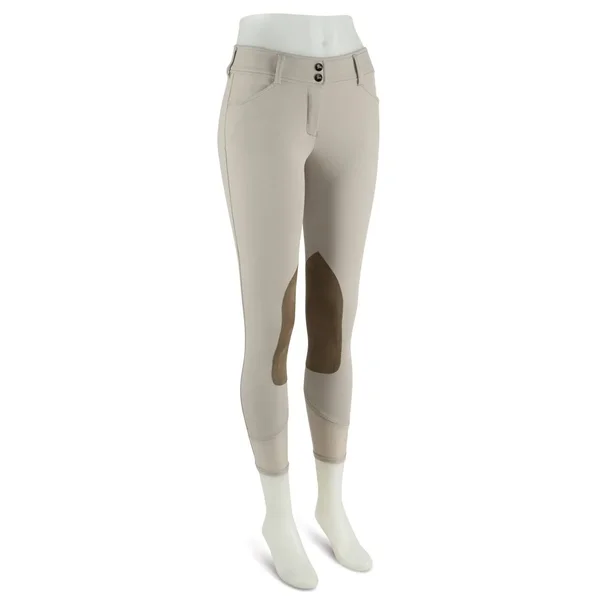 RJ Classics Gulf Low Rise Front Zip Breeches - Sand/Brown